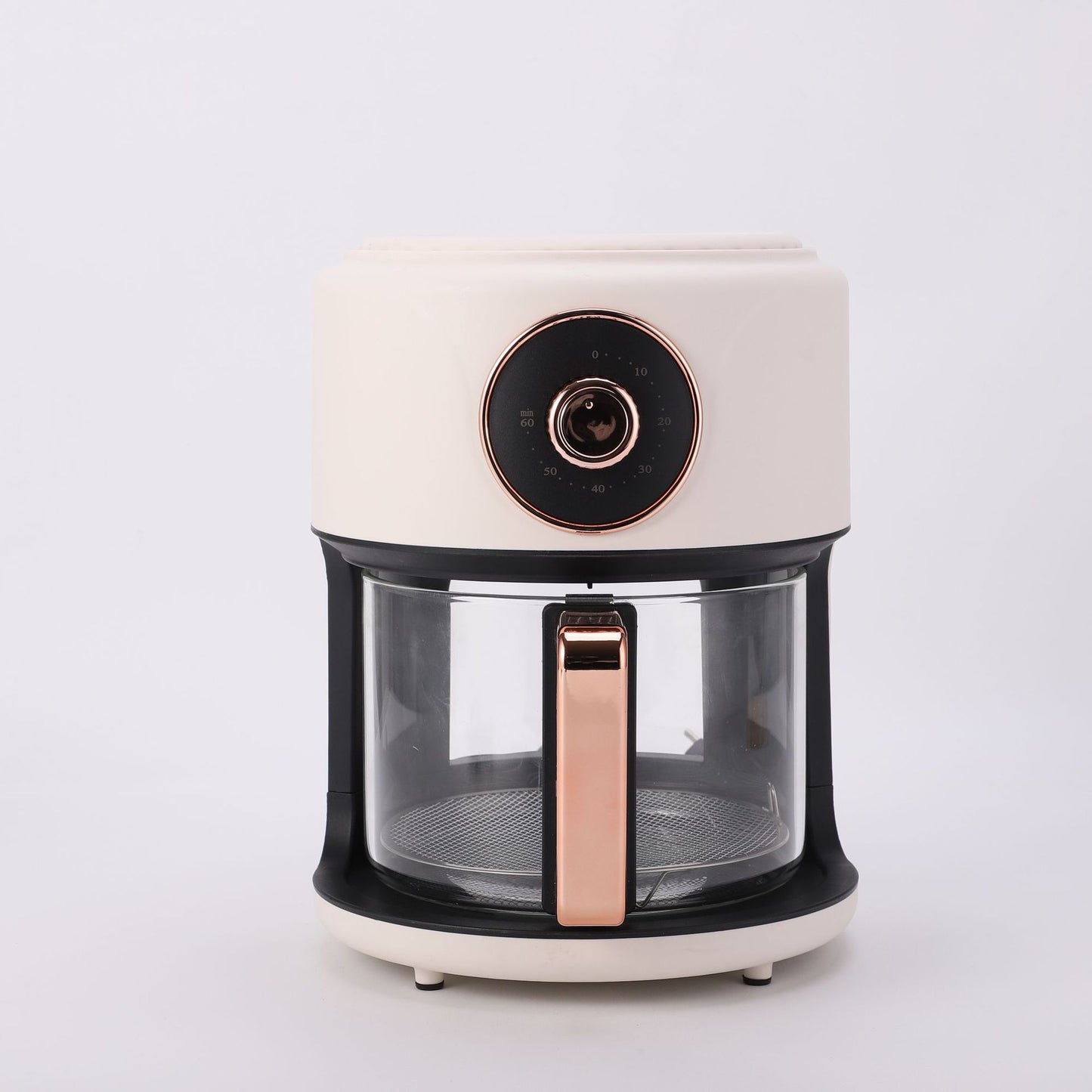 Cross-Border Platform Specializes in Amazon's Best-Selling Household Color Screen Visual 6L Multi-Functional Glass Air Fryer 22