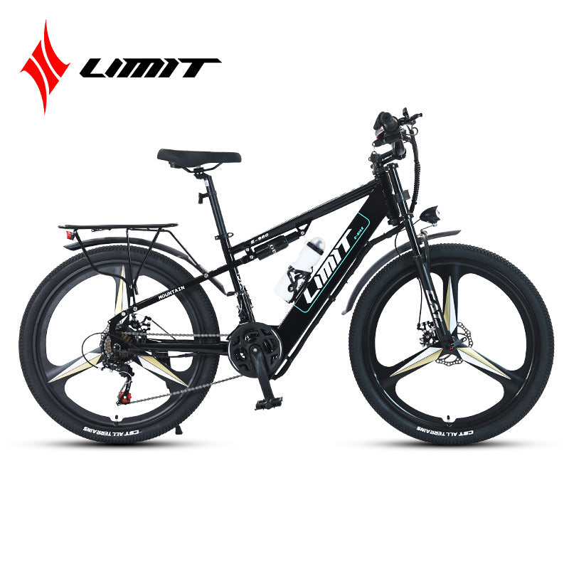Factory Goods Straight Hair LIMIT/extreme 26inch Lithium Electric Bicycle 21 Speed Air Pressure Shock Absorption Soft Tail Electric Mountain