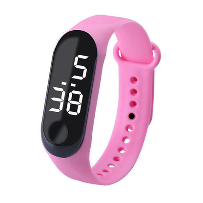 Electronic Watch Luminous Waterproof Handring Watch M3led Sports Couple Simple Fashion Children Youth Adult Watch