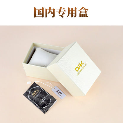 OPK brand new waterproof luminous men's watch fashion luxury wrist watch business personality quartz men's watch