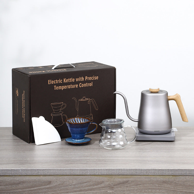 Carefully Selected Electric Kettle for Home Use, Suitable for Making Tea, with a Long Spout, Temperature Control, Hand-Pour Kettle, Integrated Insulation, Constant Temperature Electric Kettle