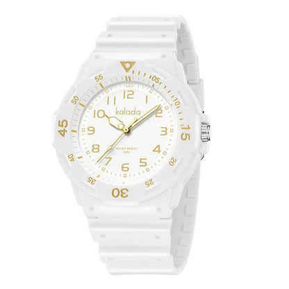 Trendy watches men's sports men's students waterproof anti-fall boys double calendar watch generation box link