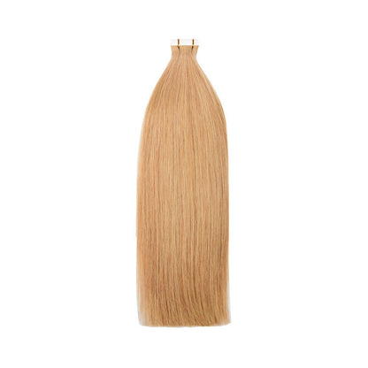 Spot Wholesale Pu Real Hair Film Hair Women's Seamless Hair Extensions Tape in Hair Extension Wigs