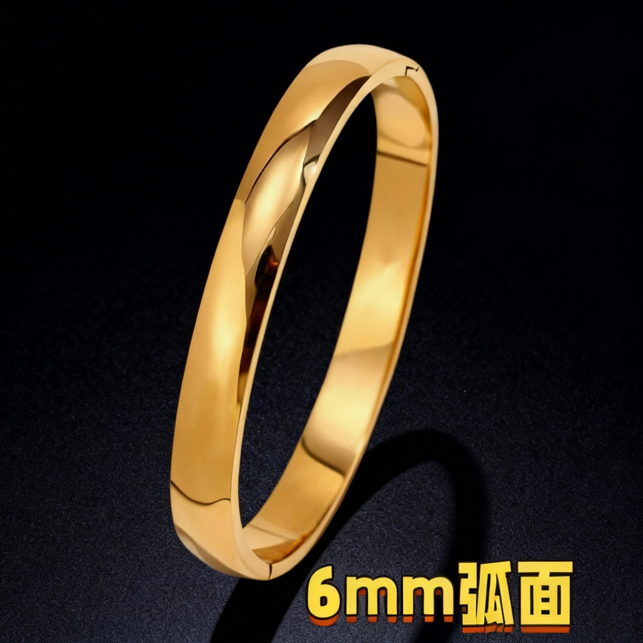 European and American Cross-Border Stainless Steel Bracelet, Titanium Steel Nail Bracelet for Women, Non-Fading, Simple, Versatile, Fashionable and Elegant Bracelet