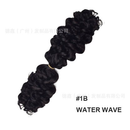 European and American Cross-Border Sdd Two-Pointed First-Speed Hair Handle Bulk Hair Huaman Hair Wig Human Hair