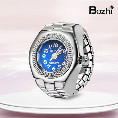 [Ring watch] new hot creative alloy shell finger watch lovers foreign trade new men and women manufacturers direct batch
