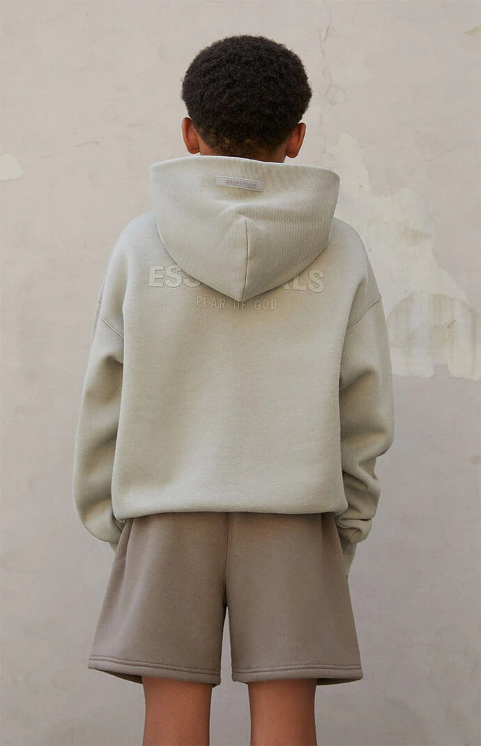 FOG fashion brand children's clothing essentials22 autumn and winter New dirty pink women's children's loose plus velvet sweater