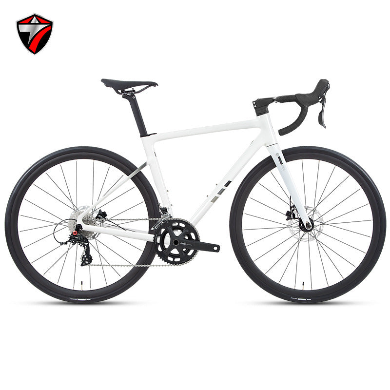 Zui Te C6 Aluminum Alloy Road Bike Full Internal Disc Brake Bicycle 24-Speed Hydraulic Disc Brake Racing Bike
