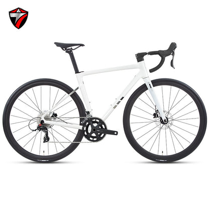 Zui Te C6 Aluminum Alloy Road Bike Full Internal Disc Brake Bicycle 24-Speed Hydraulic Disc Brake Racing Bike