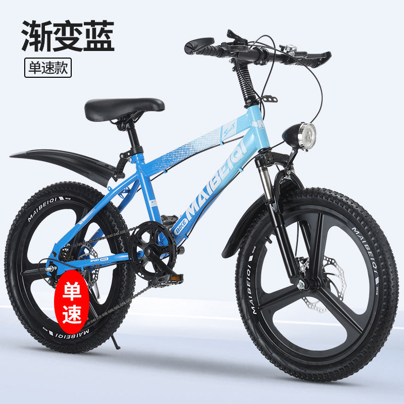 Children's Mountain Bike Primary and Secondary School Students Variable Speed Mountain Bike 8-14 Years Old Middle and Big Children Teenagers Outdoor Road Bike