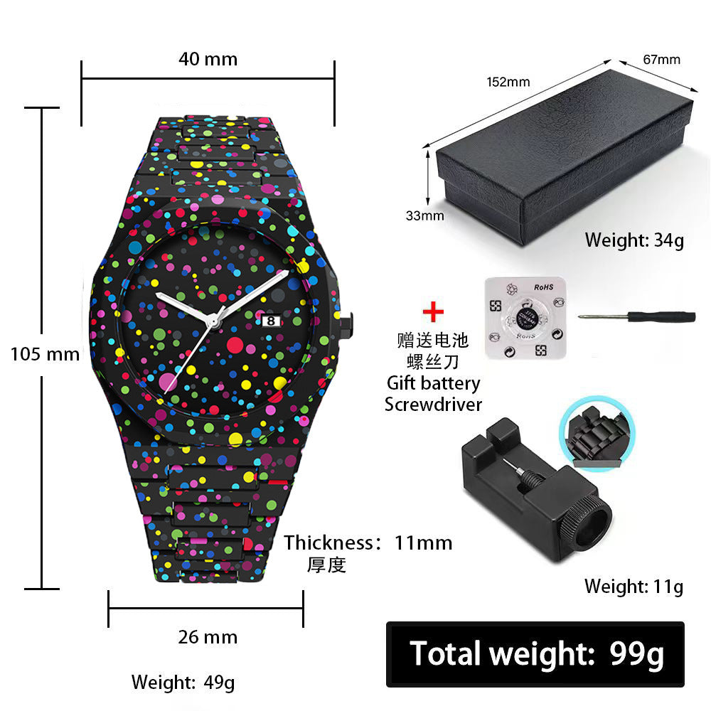 2026 Watches for Men, High-End Waterproof Women's Watches, Popular in Southeast Asia and the Middle East, Plastic Men's Quartz Watches Wholesale
