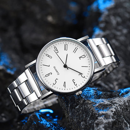 MCYKCY Factory Direct Men's Watch Gift Watch Wholesale watch Simple Steel Band Quartz Men's Watch
