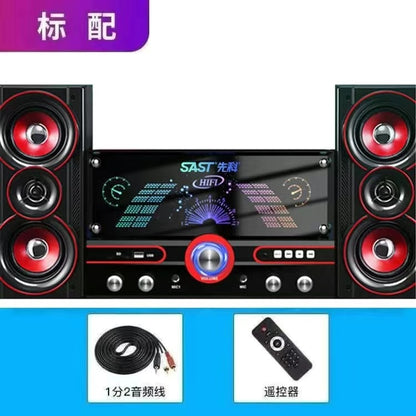 Xianke Computer Audio Desktop Home Overweight Subwoofer Desktop Notebook 2.1 Active Game Bluetooth Speaker