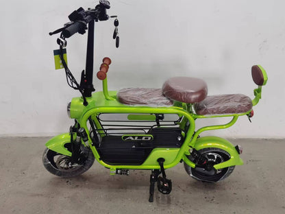 Vietnam Two-Wheeled Pet Lithium Battery Car Family Fashion Assist Foldableing Small Scooter 48V Electric Car