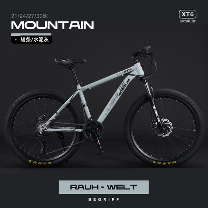 Mountain Bike Men and Women Adult Commuter Teenagers Variable Speed Student Shock Absorption off-Road Racing Bike Cross-Border