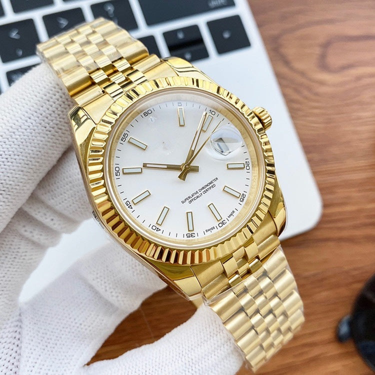 Log Watch Automatic Men's Mechanical Watch Luminous Calendar Waterproof 3235 Vs C Factory Stainless Steel Watch