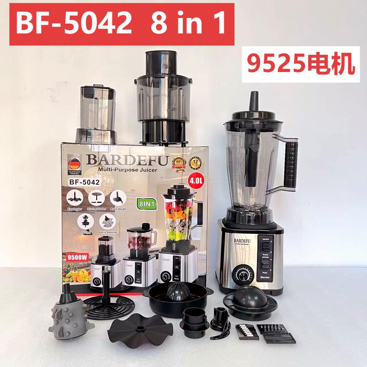 4Lblender Cross-Border North American Stainless Steel Food Processor Large Capacity Blender Juicer Mixer Meat Grinder