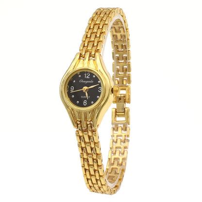 chaoyada2024 Hot Full Love Pendant Bracelet Watch Golden All-match Creative Bracelet Light Luxury Exquisite Watch