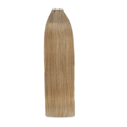 Spot Wholesale Pu Real Hair Film Hair Women's Seamless Hair Extensions Tape in Hair Extension Wigs