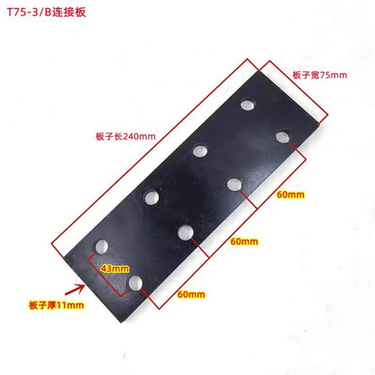 Elevator Guide Rail Connecting Plate/Secondary Rail Hollow Rail T75/75/70/89/127/114 Guide Plate Tk5A Lift