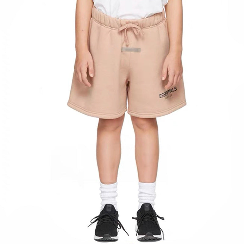 High-end original goods Essentials children's clothing T-shirt short sleeve fashion brand Fog high street boys and girls parent-child clothing