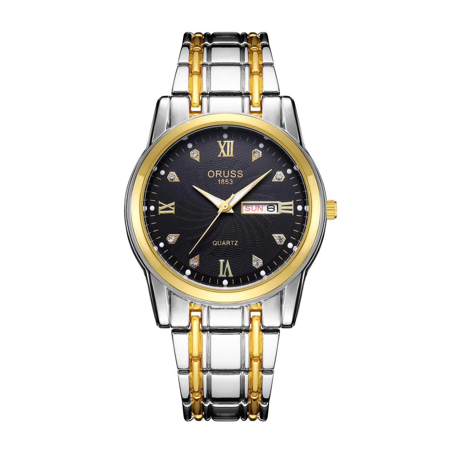 Counter Automatic Movement Watch Men's Calendar Luminous Waterproof Ultra-thin Non-mechanical Watch Steel Domestic Watch Men