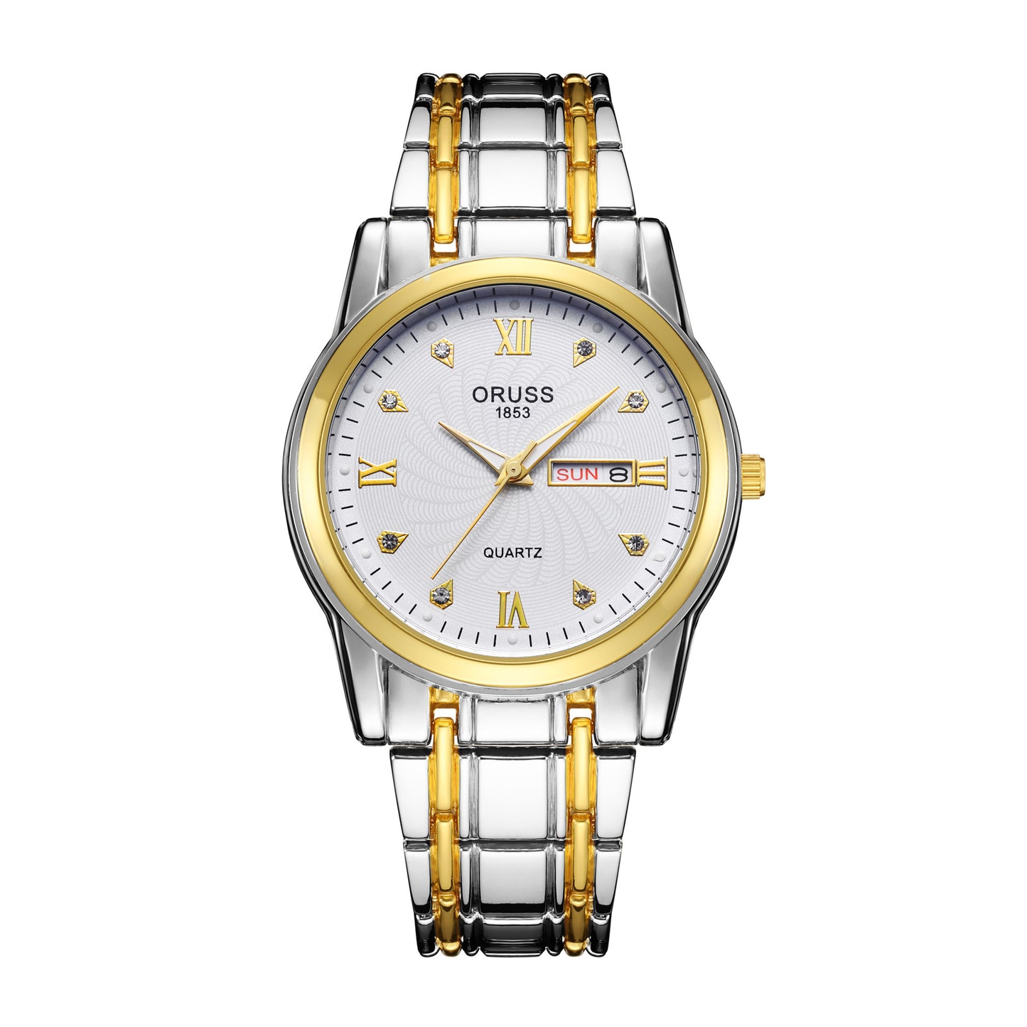 Counter Automatic Movement Watch Men's Calendar Luminous Waterproof Ultra-thin Non-mechanical Watch Steel Domestic Watch Men