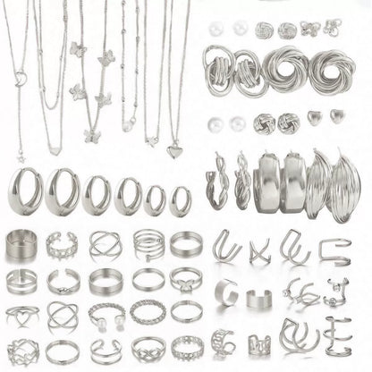 Earrings Necklaces Jewelry Sets Cross-Border European and American New Earrings Necklace Jewelry Set