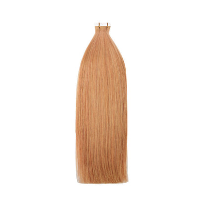 Spot Wholesale Pu Real Hair Film Hair Women's Seamless Hair Extensions Tape in Hair Extension Wigs