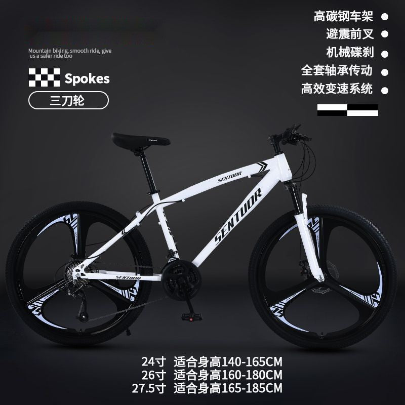 Mountain Bike Bicycle Adult Off-Road Men's and Women's Lightweight Road Variable Speed Racing Student