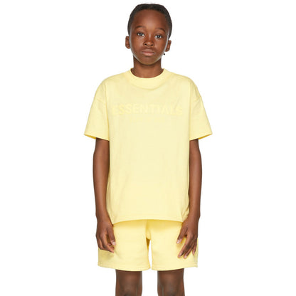 High-end original goods Essentials children's clothing T-shirt short sleeve fashion brand Fog high street boys and girls parent-child clothing