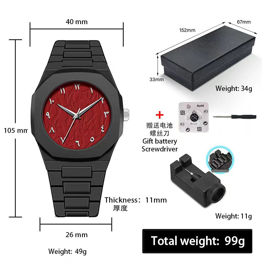 2026 Watches for Men, High-End Waterproof Women's Watches, Popular in Southeast Asia and the Middle East, Plastic Men's Quartz Watches Wholesale