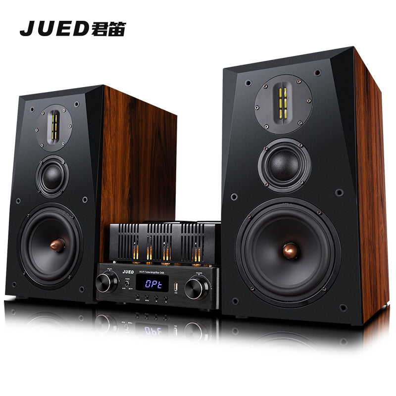 Free Shipping Jued Jundi S306 Fever Gall Machine Combination Audio Three-Frequency 6.5-Inch HiFi Bookshelf Speaker Home