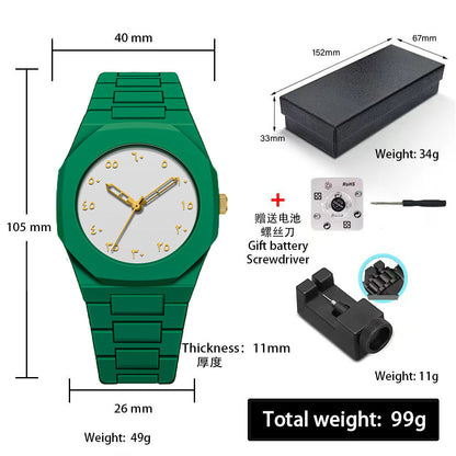 2026 Watches for Men, High-End Waterproof Women's Watches, Popular in Southeast Asia and the Middle East, Plastic Men's Quartz Watches Wholesale