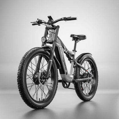 Cross-Border Exclusive Supply of Shengmilo 26inch Dual-Drive Electric Bicycle 48V Lithium Battery Adult Electric-Assisted Mountain Bike