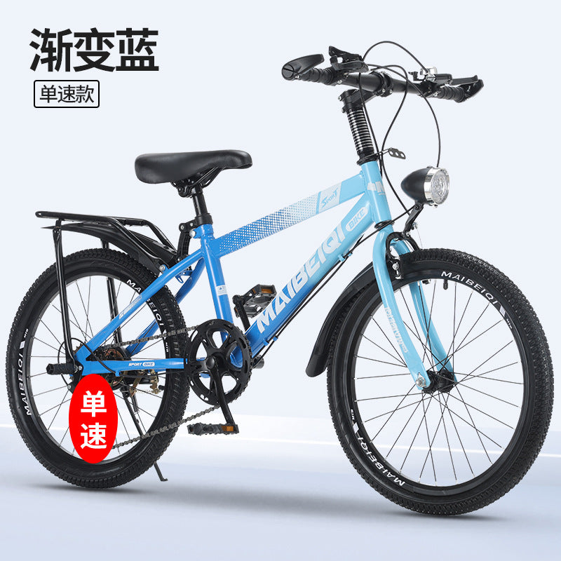 Children's Mountain Bike Primary and Secondary School Students Variable Speed Mountain Bike 8-14 Years Old Middle and Big Children Teenagers Outdoor Road Bike