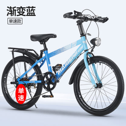 Children's Mountain Bike Primary and Secondary School Students Variable Speed Mountain Bike 8-14 Years Old Middle and Big Children Teenagers Outdoor Road Bike