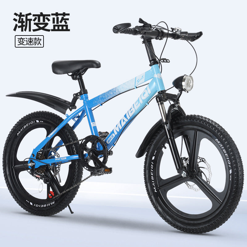 Children's Mountain Bike Primary and Secondary School Students Variable Speed Mountain Bike 8-14 Years Old Middle and Big Children Teenagers Outdoor Road Bike