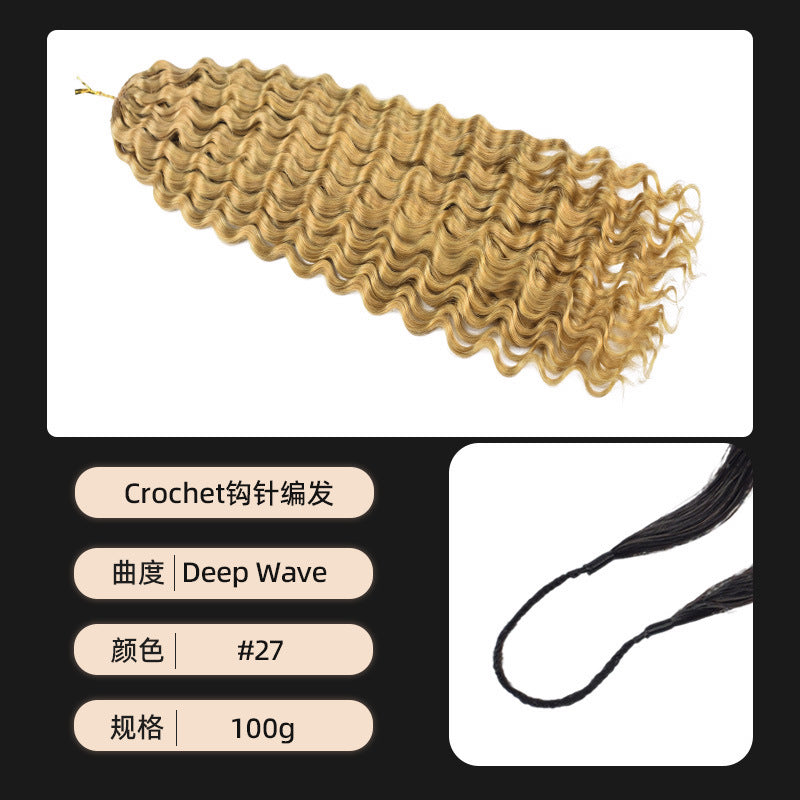 Source Factory Human Hair Wig Crochet Hair Extension Crochet Hair Humanhair Export Wig