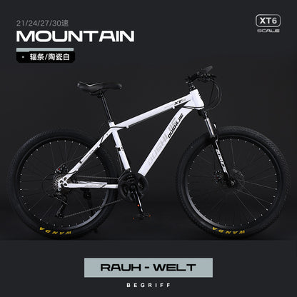 Mountain Bike Men and Women Adult Commuter Teenagers Variable Speed Student Shock Absorption off-Road Racing Bike Cross-Border