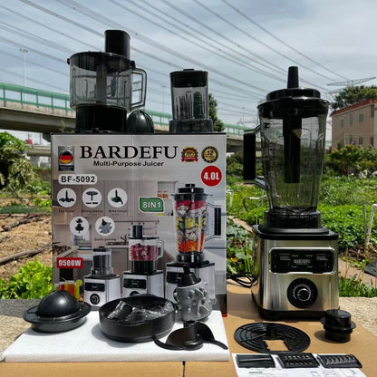 4Lblender Cross-Border North American Stainless Steel Food Processor Large Capacity Blender Juicer Mixer Meat Grinder