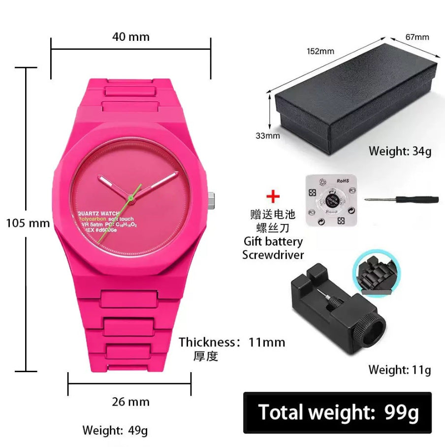 2026 Watches for Men, High-End Waterproof Women's Watches, Popular in Southeast Asia and the Middle East, Plastic Men's Quartz Watches Wholesale