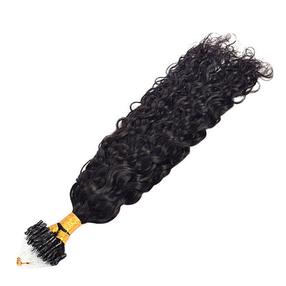 European and American Cross-border Wig Real-person Hair Silk Fishing Line Hair Hair Hair Hair Bundles human hair Traceless Hair Hair Hair Hair for Women