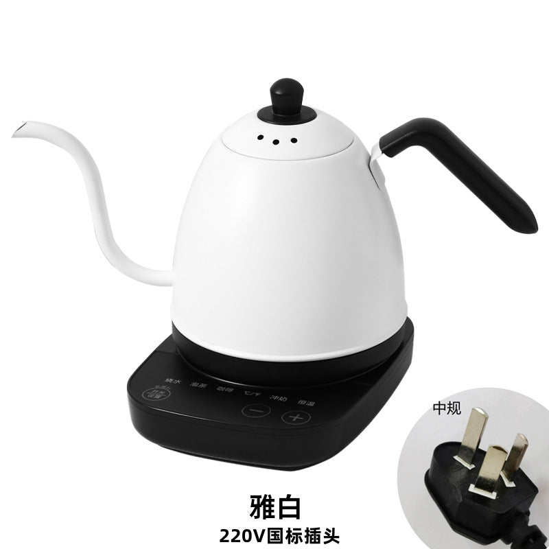 Carefully Selected Electric Kettle for Home Use, Suitable for Making Tea, with a Long Spout, Temperature Control, Hand-Pour Kettle, Integrated Insulation, Constant Temperature Electric Kettle
