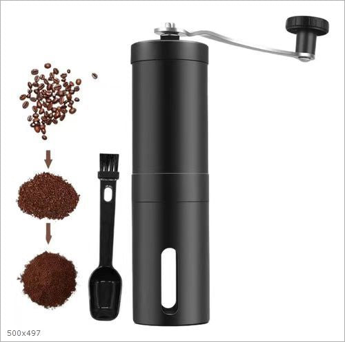 Source Factory Direct Supply Amazon Stainless Steel Hand-Cranked Coffee Grinder in Stock