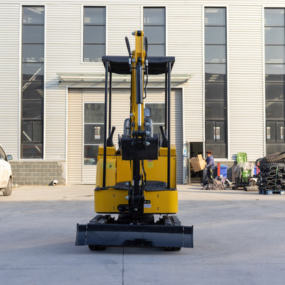 Foreign trade export HT13 small crawler excavator exported to Russia mini excavator for home yard trenching