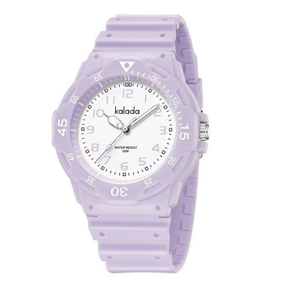 Trendy watches men's sports men's students waterproof anti-fall boys double calendar watch generation box link