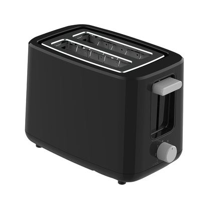 European Standard Toaster Black Plastic Breakfast New Model Small Oven Toaster Multifunctional for Home Use