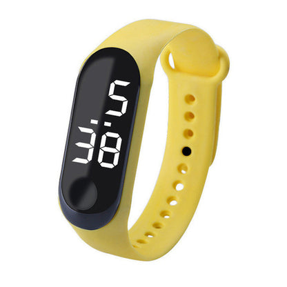 Electronic Watch Luminous Waterproof Handring Watch M3led Sports Couple Simple Fashion Children Youth Adult Watch