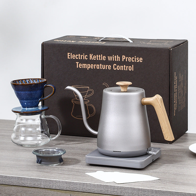 Carefully Selected Electric Kettle for Home Use, Suitable for Making Tea, with a Long Spout, Temperature Control, Hand-Pour Kettle, Integrated Insulation, Constant Temperature Electric Kettle